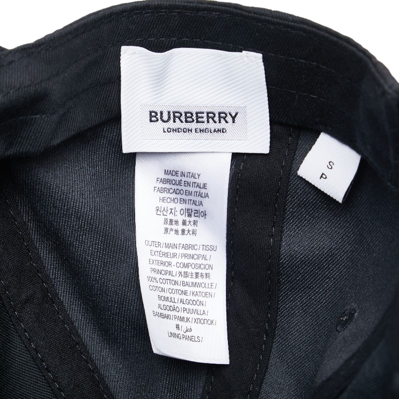 BURBERRY logo Cap Baseball Cap Size: S 55 Women 【Used