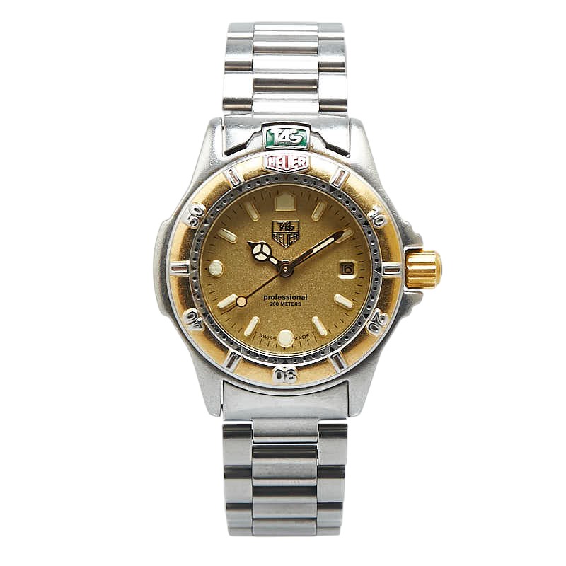 Hara様【美品】TAG Heuer Professional 200 TAG HEUER Professional 200 Watches 995 408A Quartz gold dial Women