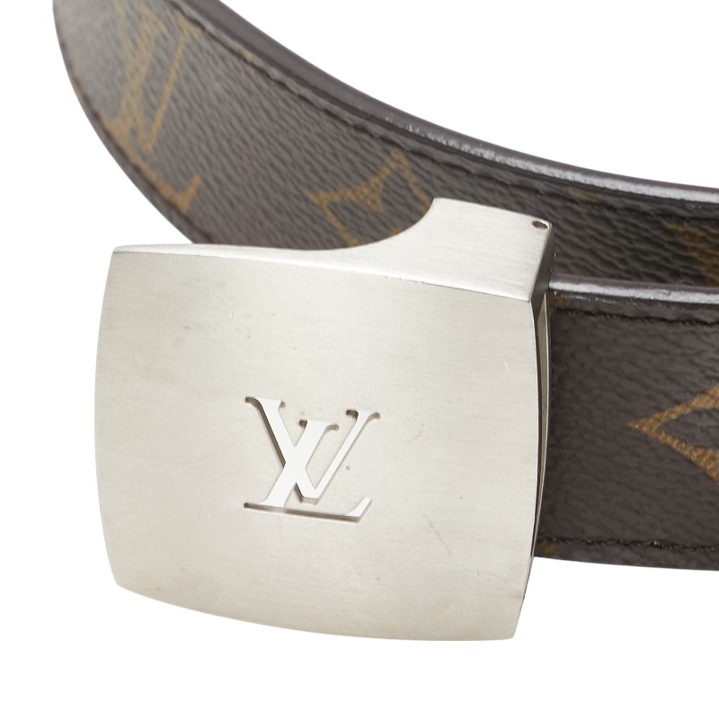 LOUIS VUITTON Monogram Sun Tulle LV cut Belt size: 80/32  display picture 3