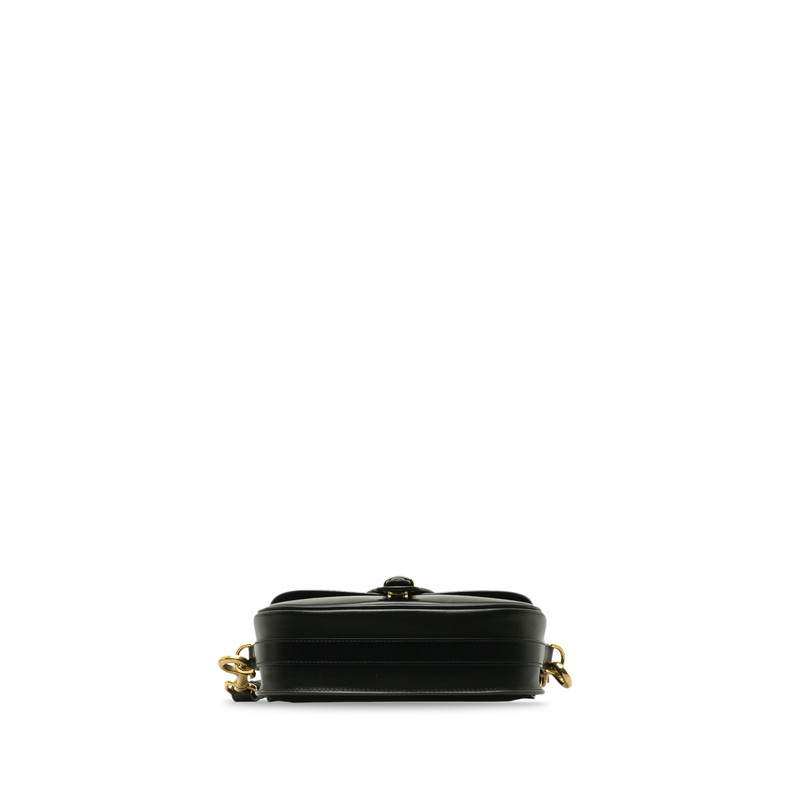 Dior Bobby Medium Gold Metal Diagonal Shoulder Bag M9319UMOL