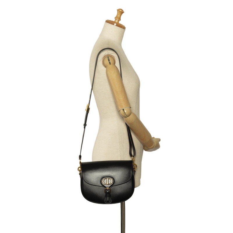 Dior｜ (M9319UMOL 030) Dior Bobby Medium Gold Metal Diagonal Shoulder Bag M9319UMOL