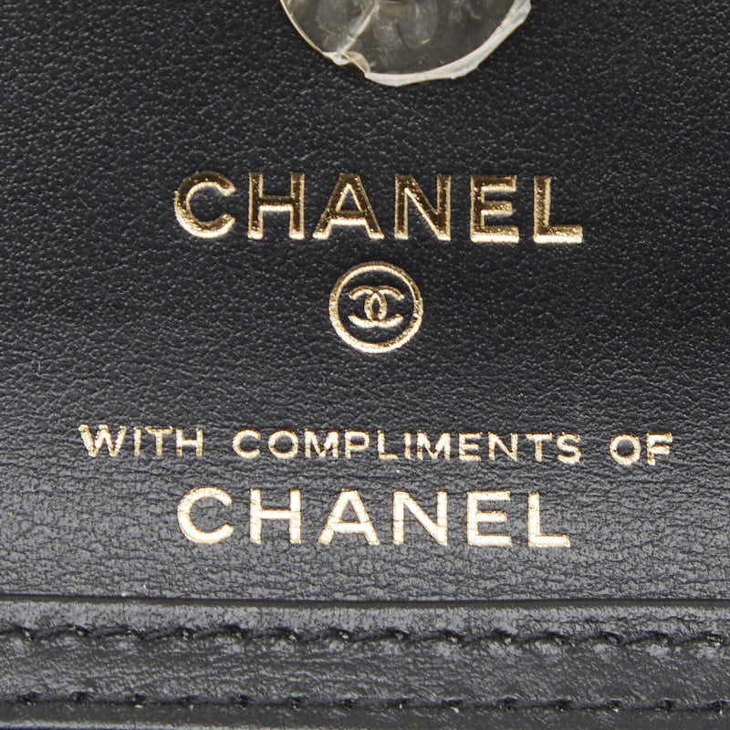 CHANEL Matrasse COCO Mark checkered flag motif Mini Chain Shoulder