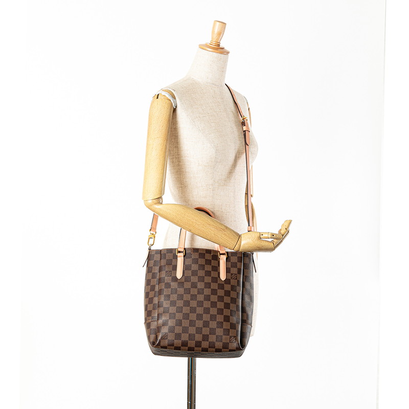LOUIS VUITTON Damier Belmont BB Tote Bag Shoulder Bag 2WAY N60297