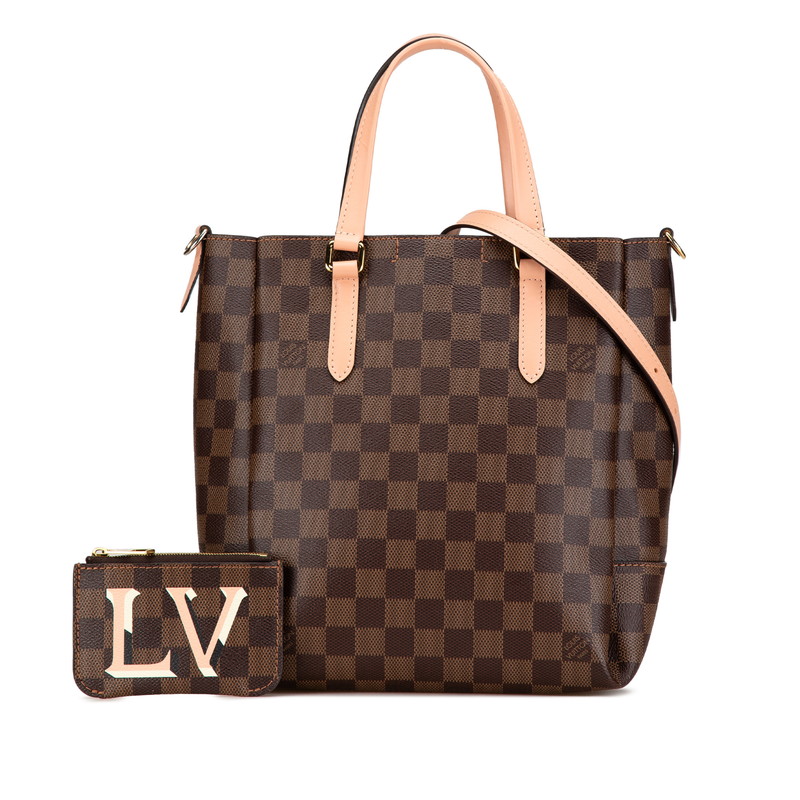 LOUIS VUITTON Damier Belmont BB Tote Bag Shoulder Bag 2WAY N60297