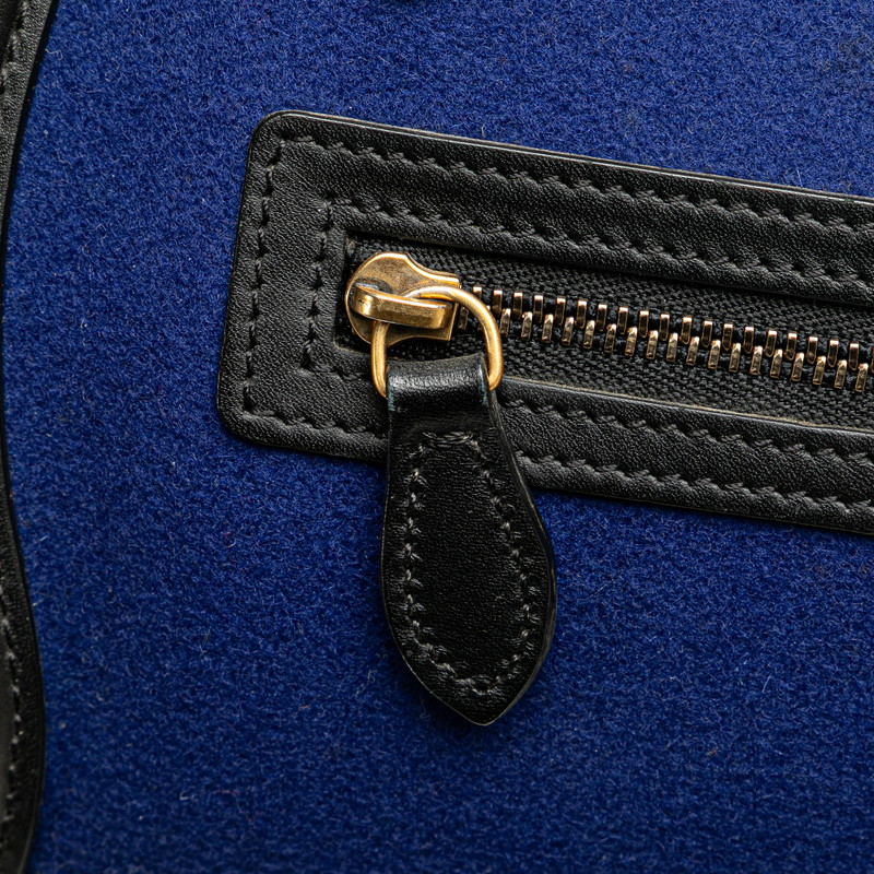 専用② CELINE Luggage Nano Shopper Tricolor Handbag Shoulder Bag 2WAY