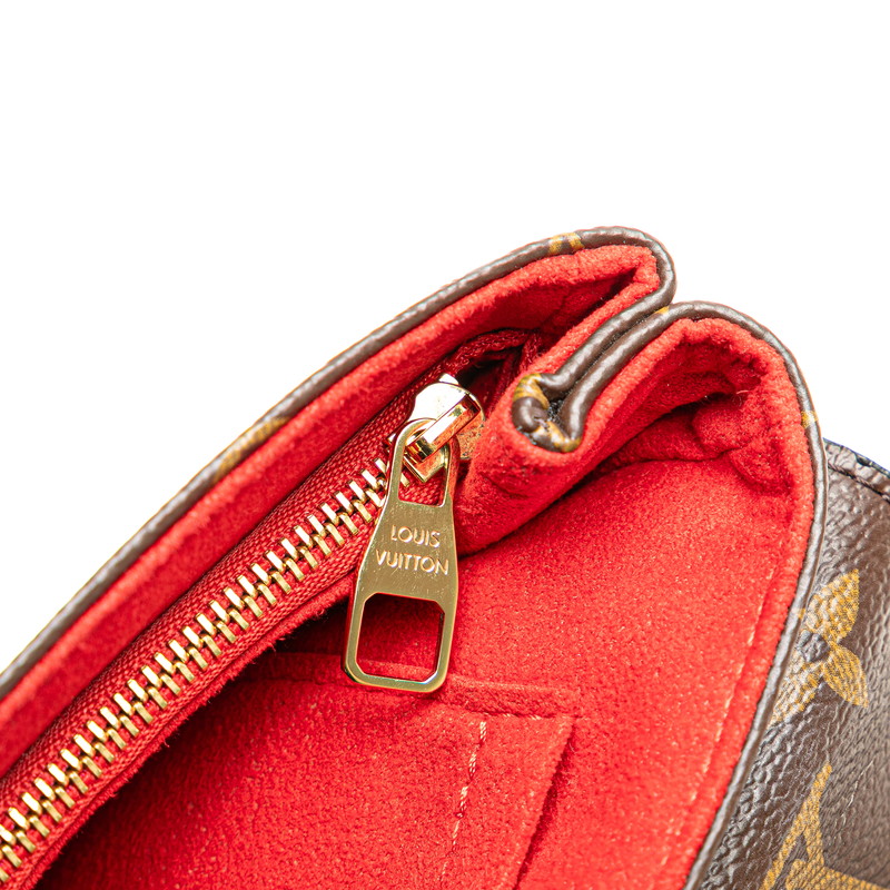 LOUIS VUITTON Monogram sun placide Chain Shoulder Bag M43713