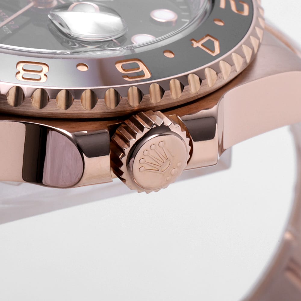 ●BLAC APACHES レア GA産 ROLEX GMT Master II 126715CHNR Black Random Number second