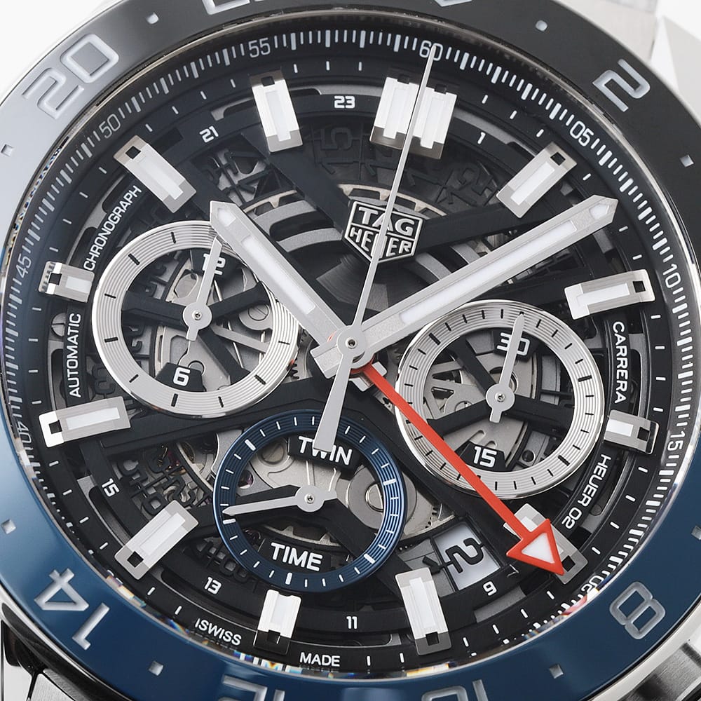 TAG Heuer Carrera Calibre Heuer 02 GMT gebraucht