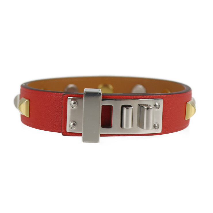 HERMES bracelet 071680CK Mini Dog Square Crew Studs SizeT3