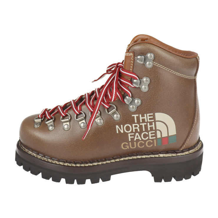 【新品未使用】GUCCI THE NORTH FACE GGパターン ブーツ36 New and unused GUCCI NORTH FACE boots 21cm GG logo leather
