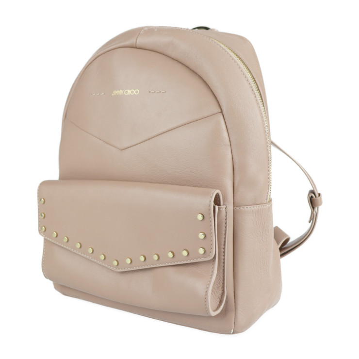 JIMMY CHOO CASSIE Backpack Rucksack/Daypack Leather Pink  display picture 3