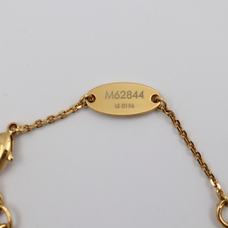 LOUIS VUITTON bracelet M62844 LV&ME LOVE Vuitton metal gold | eBay