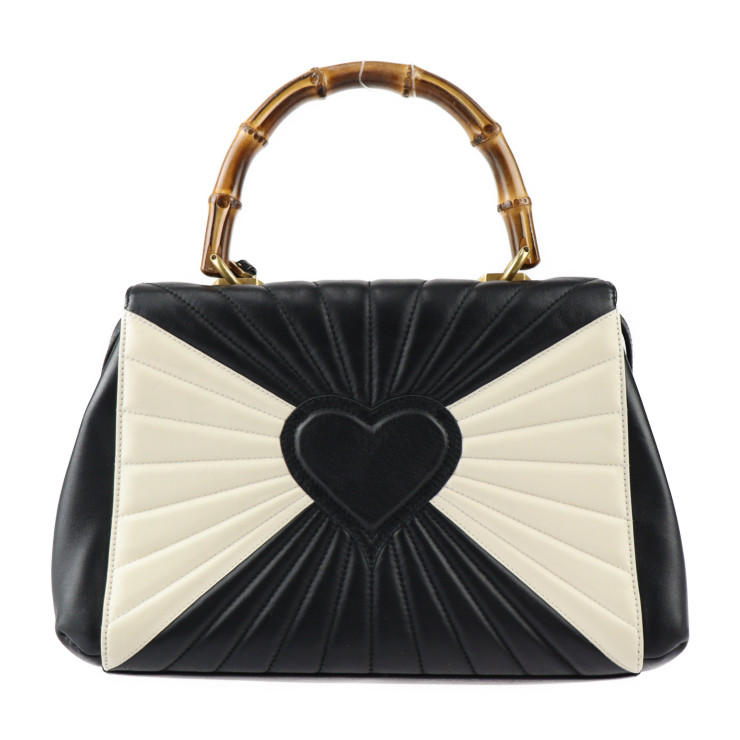 GUCCI Handbag 476531 queen margaret top handle Bamboo 2WAY