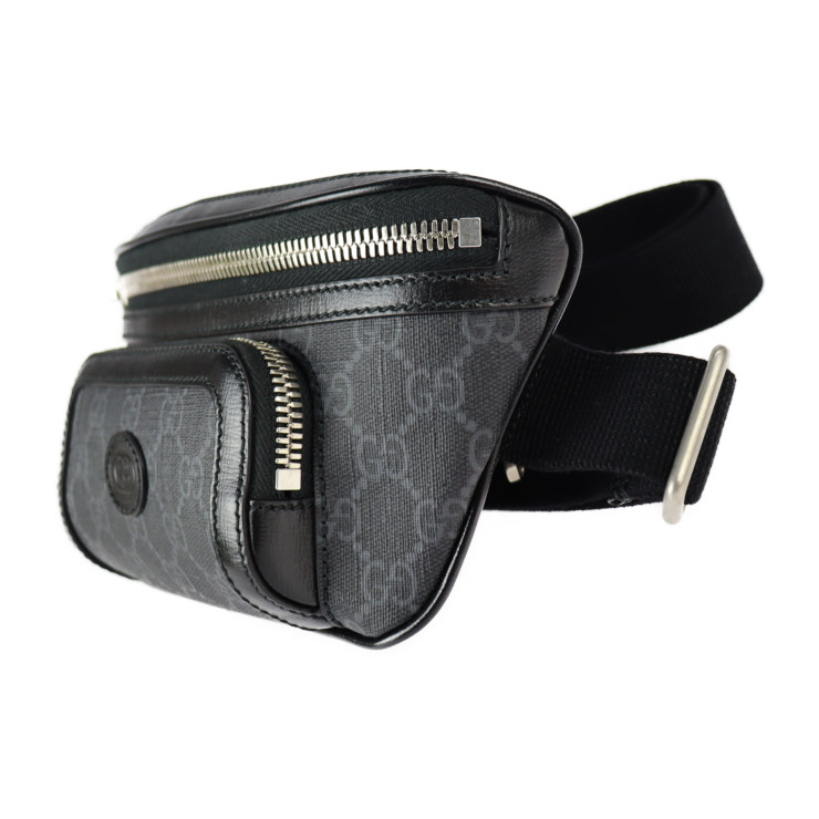 ショルダーバッグ Gucci Belt Bag GUCCI GG Big Belt Bag, Body Waist Nylon, Jersey, Rubber