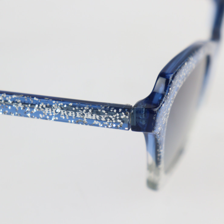 BURBERRY Sunglasses BE4283F 3772/4L #49□21 140 Plastic Blue  display picture 2