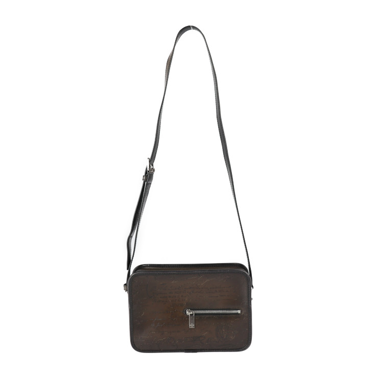 Berluti messenger online bag