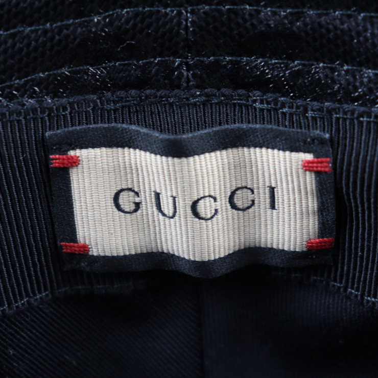GUCCI hat 760144 GG crystal Hat bucket hat SizeL Nylon GUCCI hat 760144 GG crystal Hat bucket hat SizeL Nylon