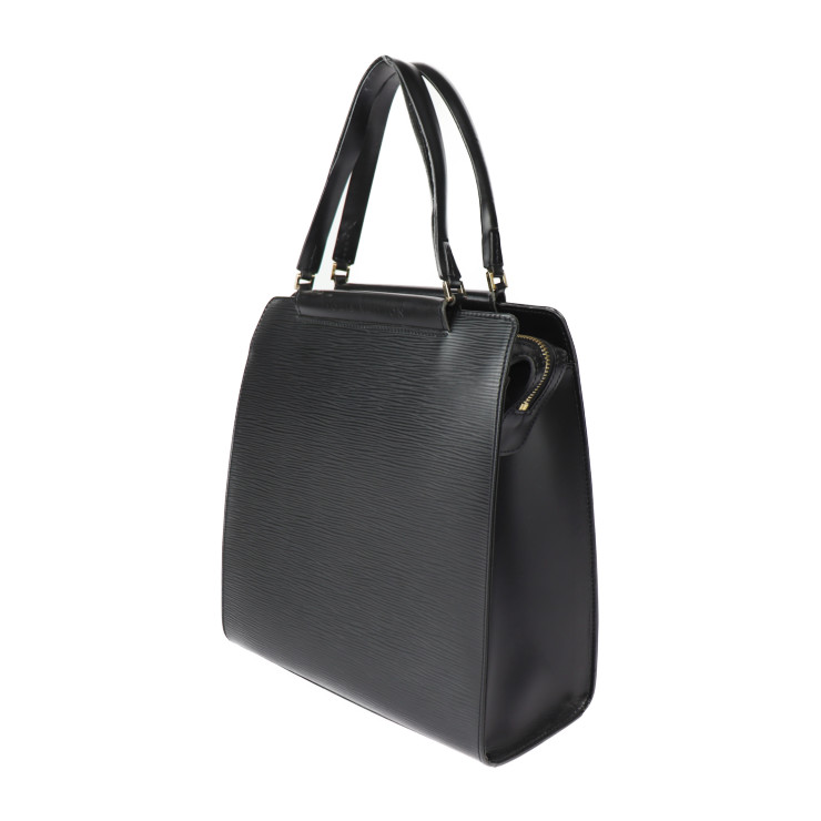 LOUIS VUITTON Handbag M52002 Figari MM Epi Vuitton leather black 