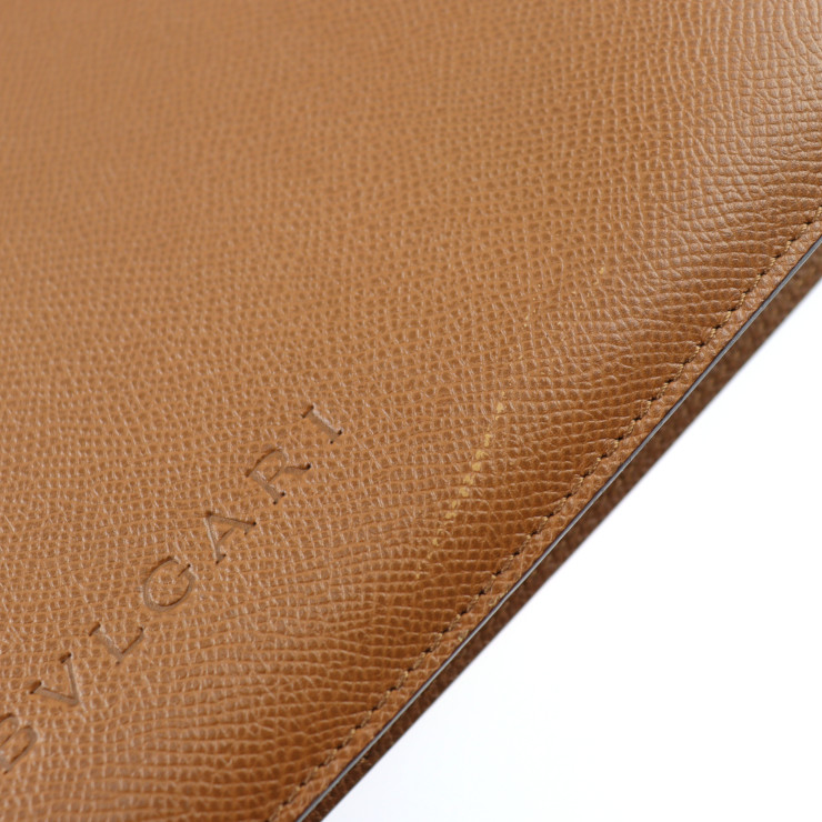 BVLGARI Shoulder Bag - Bulgari Bulgari Pochette Turn Lock leather