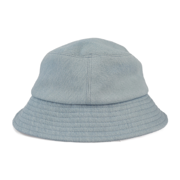 CHANEL hat - Bucket hat hat logo sequin embroidery SizeM