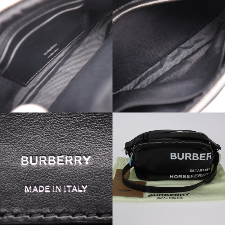 BURBERRY Shoulder Bag 8022339 Camera Micro Horse ferry Crossbody
