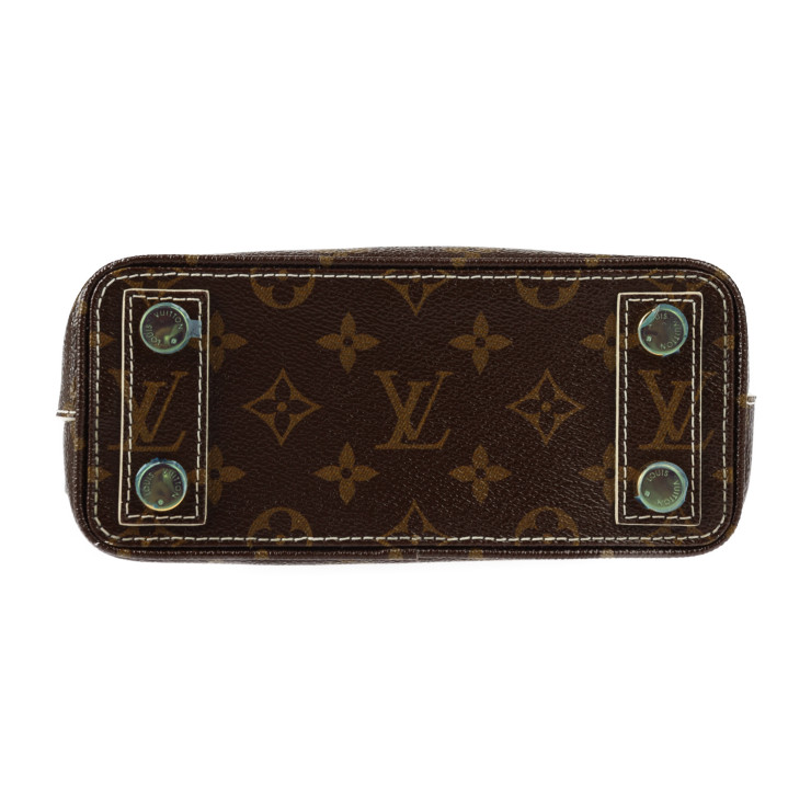 LOUIS VUITTON Handbag M40599 Shiny Monogram Lockit BB Monogram
