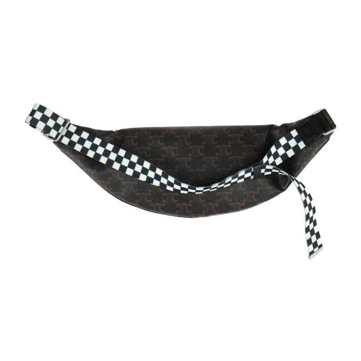 CELINE Waist bag 19597 2DDE Triomphe Belt Bag Waist pouch PVC