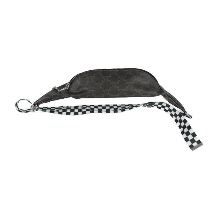 CELINE Waist bag 19597 2DDE Triomphe Belt Bag Waist pouch PVC