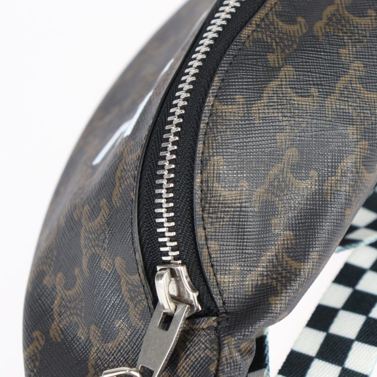 CELINE Waist bag 19597 2DDE Triomphe Belt Bag Waist pouch PVC