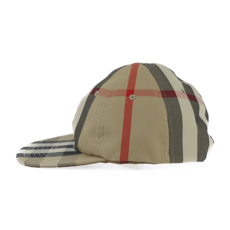 BURBERRY cap 8056296 Baseball cap Check hat Size56 cotton Beige | eBay