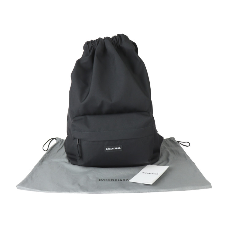 BALENCIAGA●ロゴパッチバックパック 741402 BALENCIAGA Backpack Â· Daypack 741402 EXPLORER DRAWST BAC