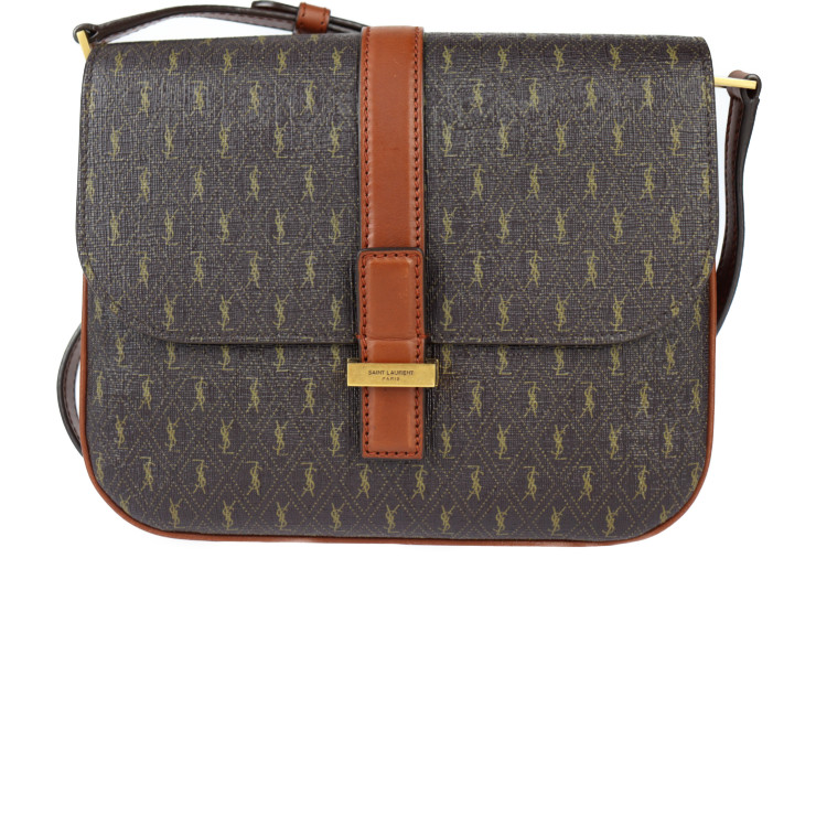 SAINT LAURENT Shoulder Bag 568604 Satchel Le Monogram YSL logo