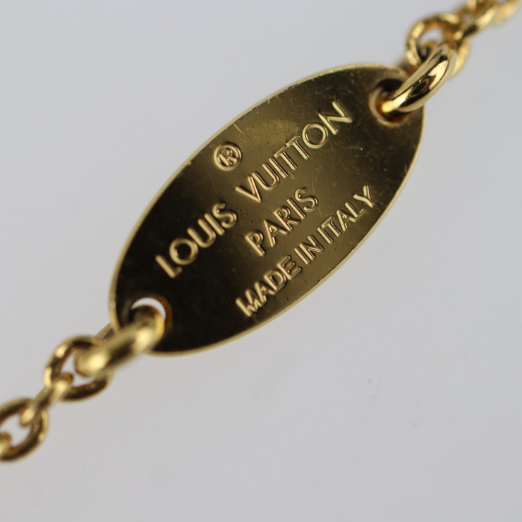 LOUIS VUITTON Necklace M00366 Corie Glory V Vuitton metal