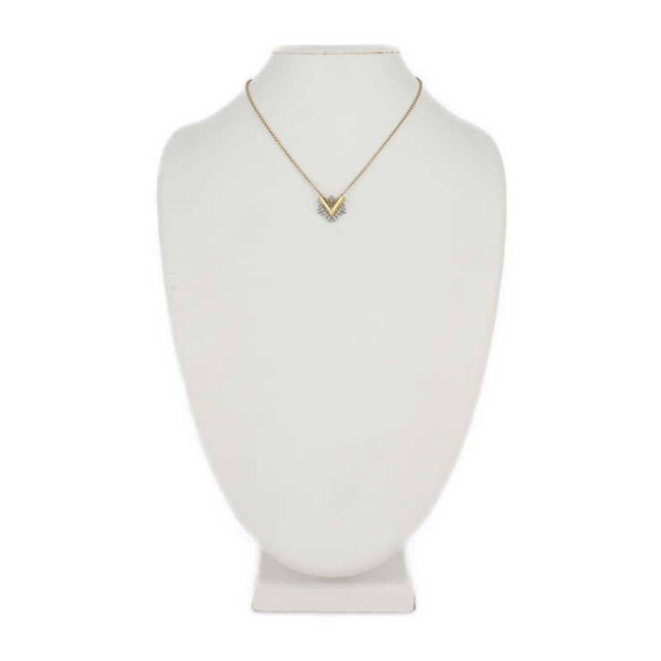 LOUIS VUITTON Necklace M00366 Corie Glory V Vuitton metal