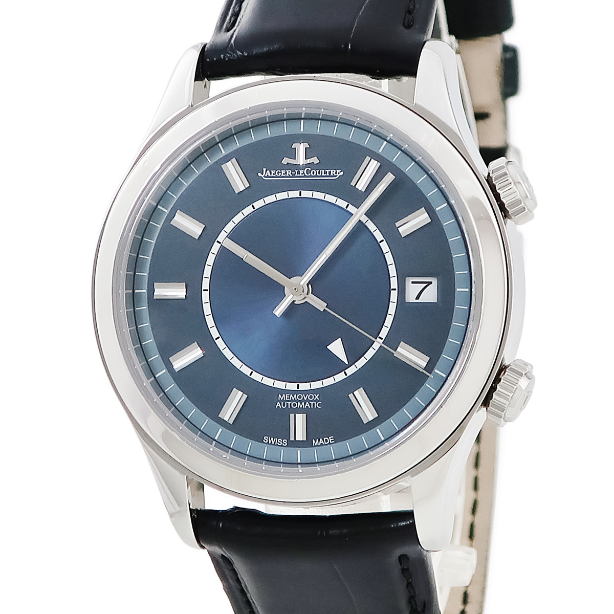 JAEGER LECOULTRE master memovox 174.8.96 Blue Alarm mens Watches