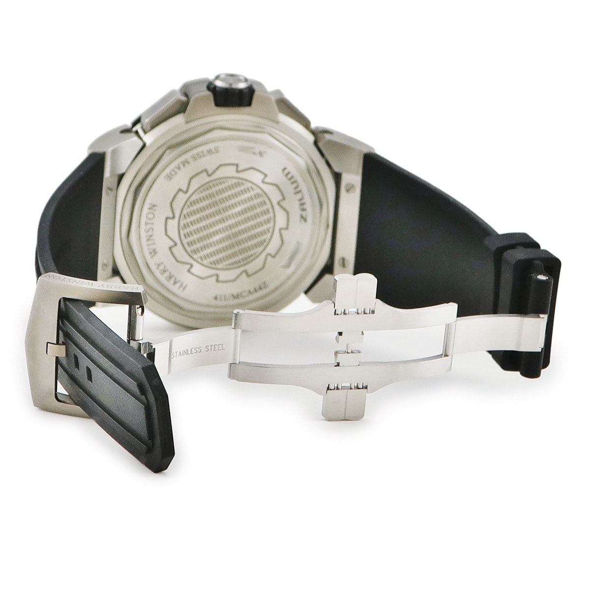 Harry Winston Ocean sports chronograph OCSACH44ZZ002 Skeleton