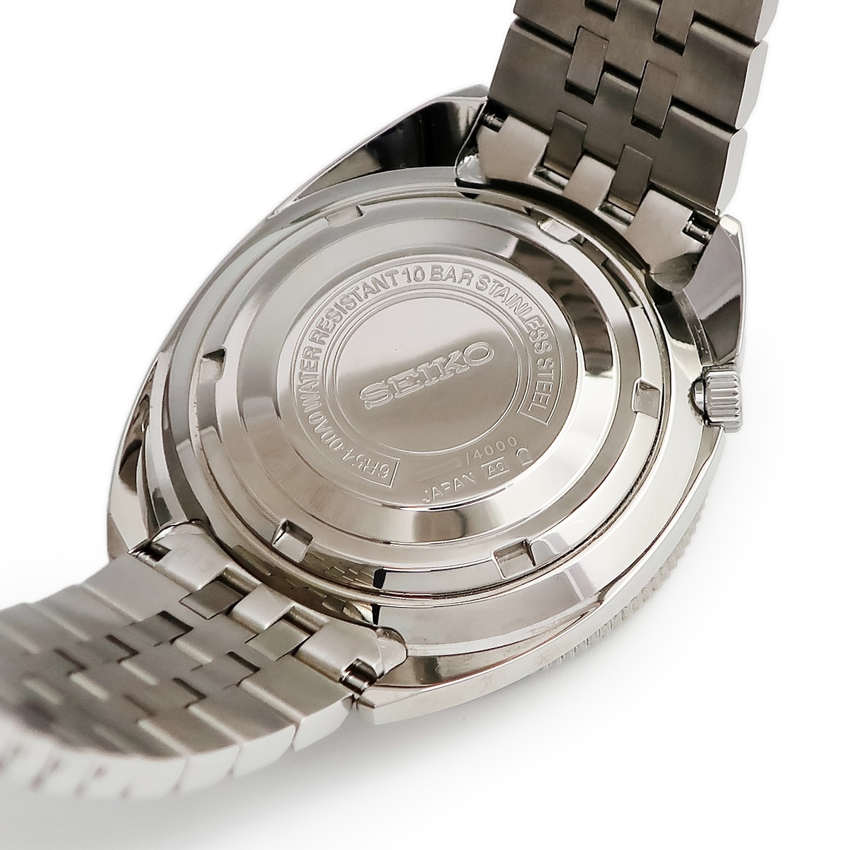 SEIKO Prospex Land Mechanical GMT SPB411JC 6R54-00A0 Gray Rotating