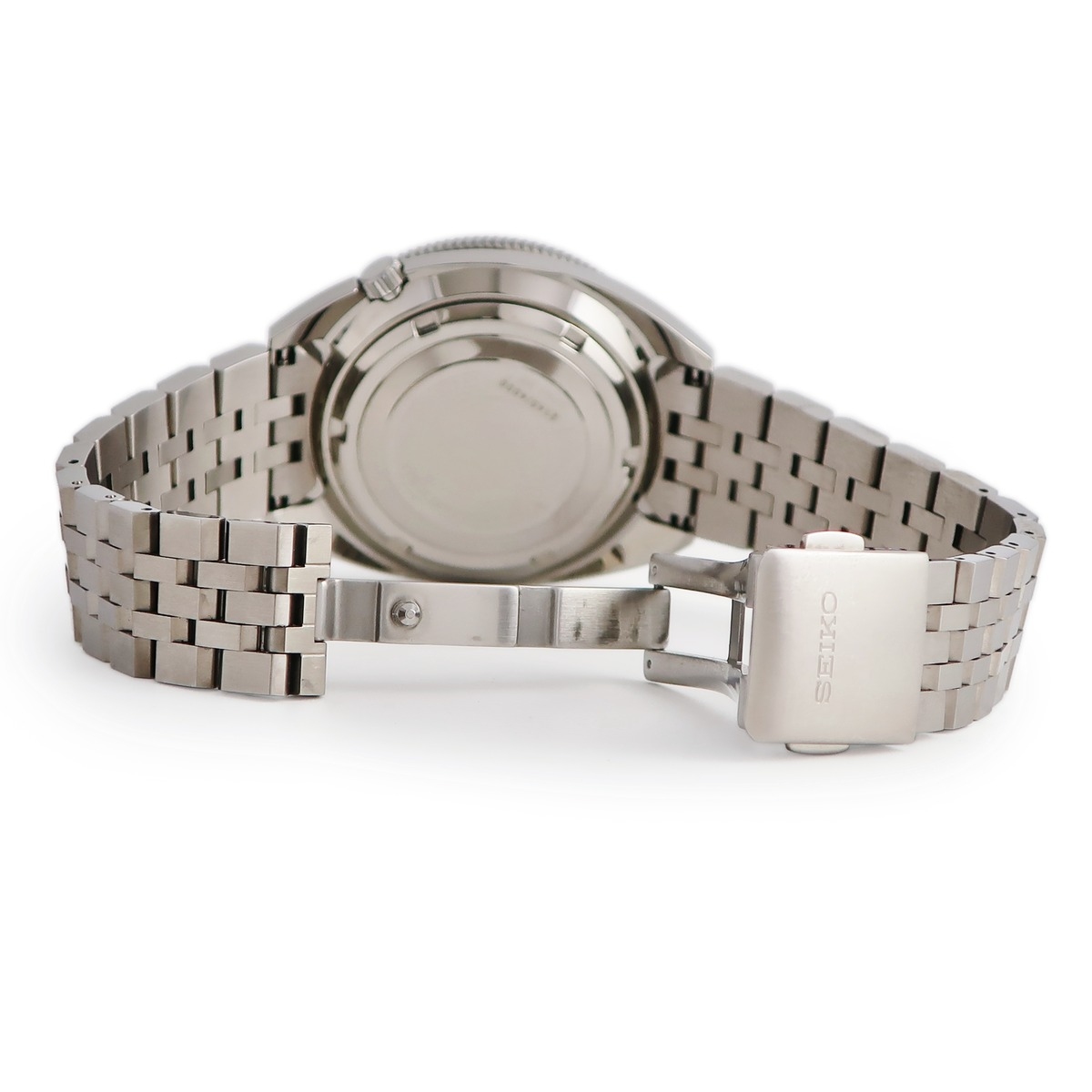 SEIKO Prospex Land Mechanical GMT SPB411JC 6R54-00A0 Gray Rotating