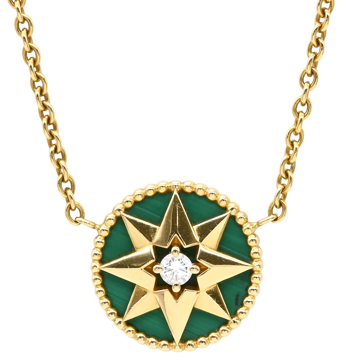Christian Dior ネックレス Christian Dior Necklace Rose des Vents Medallions 18K Yellow Gold