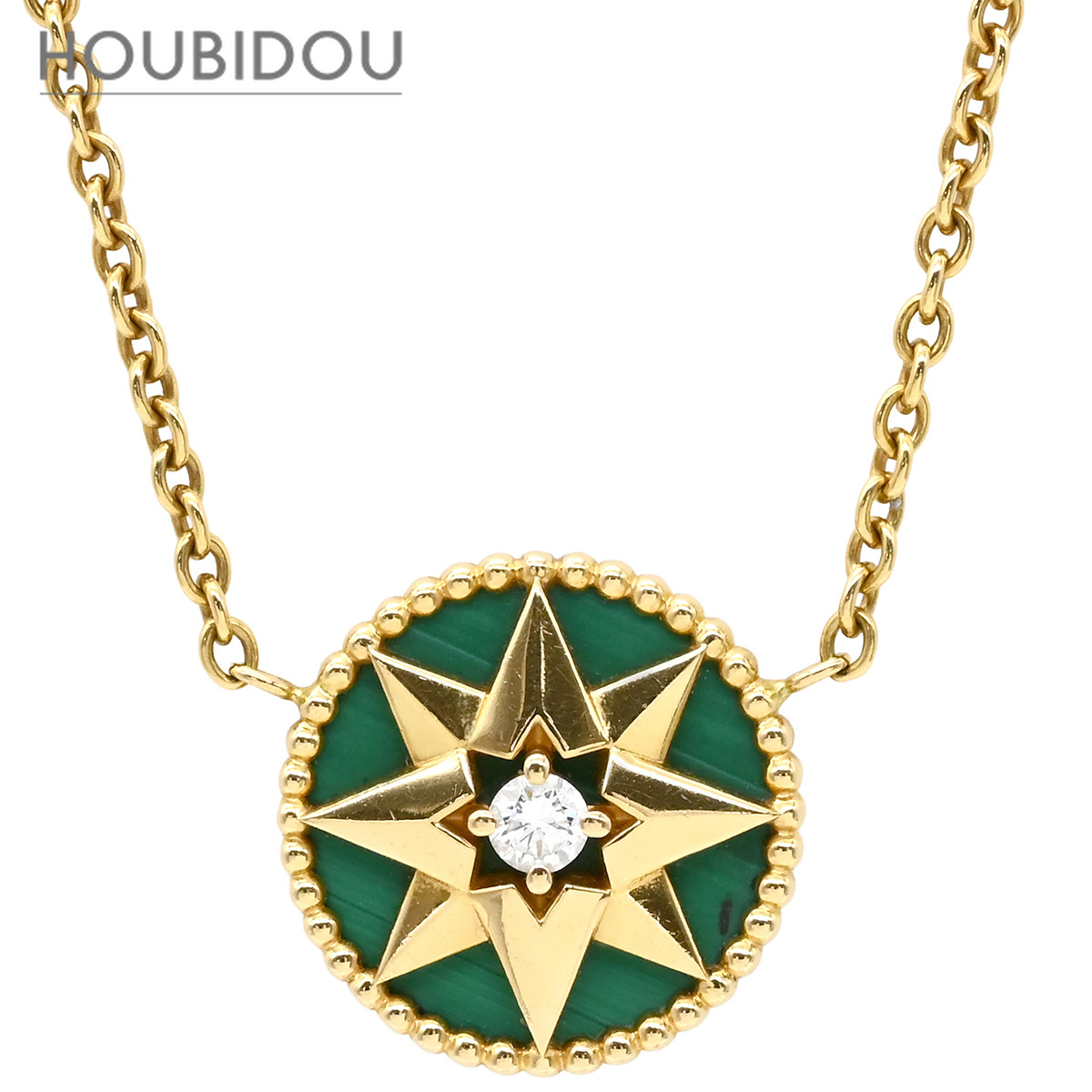Christian Dior Necklace Rose des Vents Medallions 18K Yellow Gold
