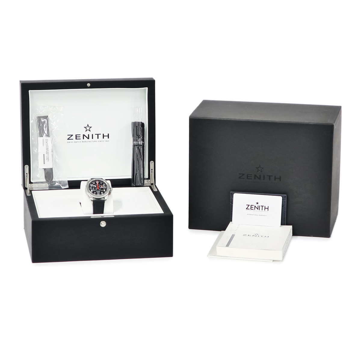 ZENITH Pilot Big Date Flyback 03.4000.3652/21.I001 Black El