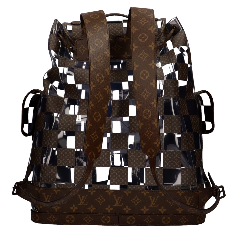 LOUIS VUITTON Christopher MM Backpack M20865 Monogram canvas PVC
