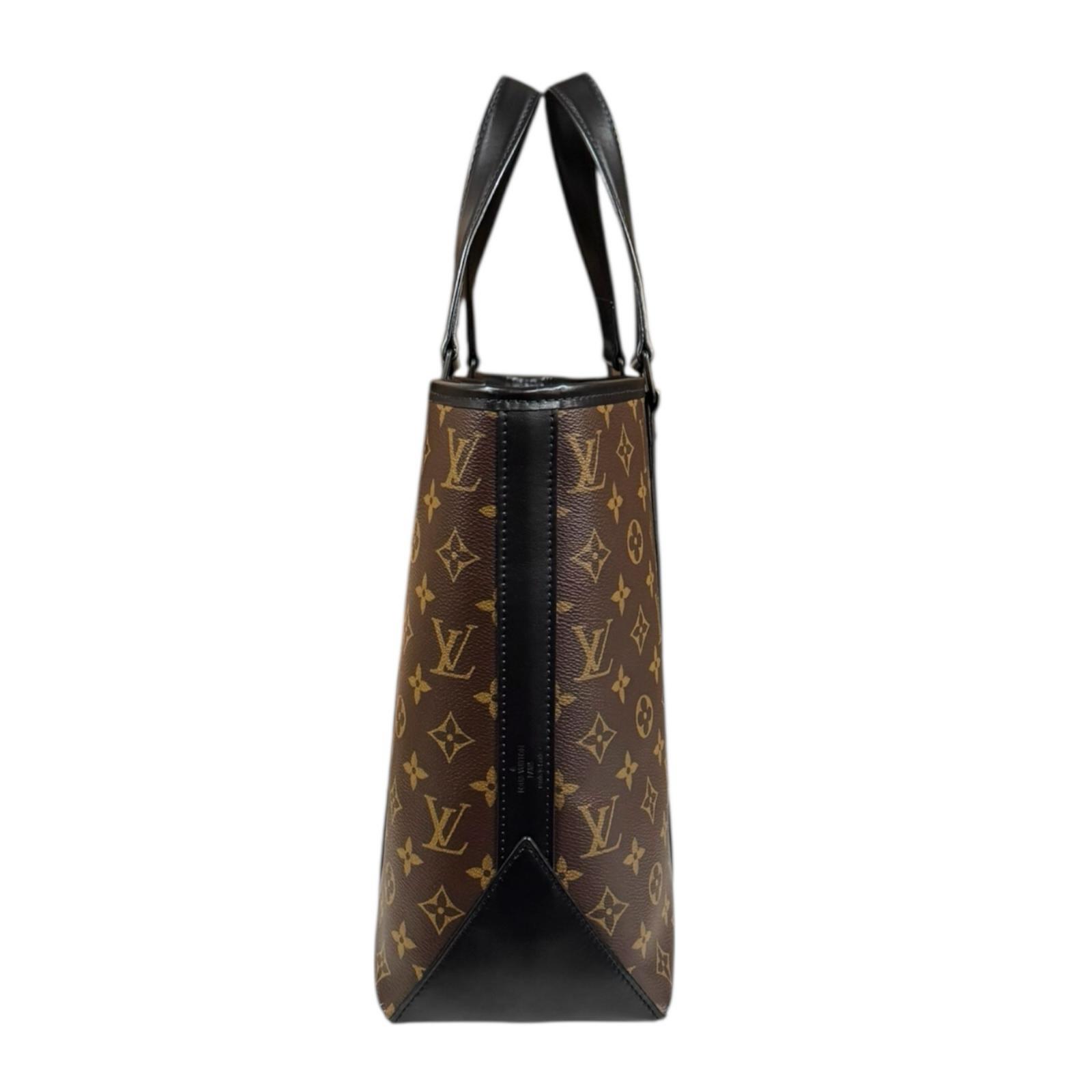 LOUIS VUITTON Shoulder Bag M45734 Monogram macacer 2way Weekend