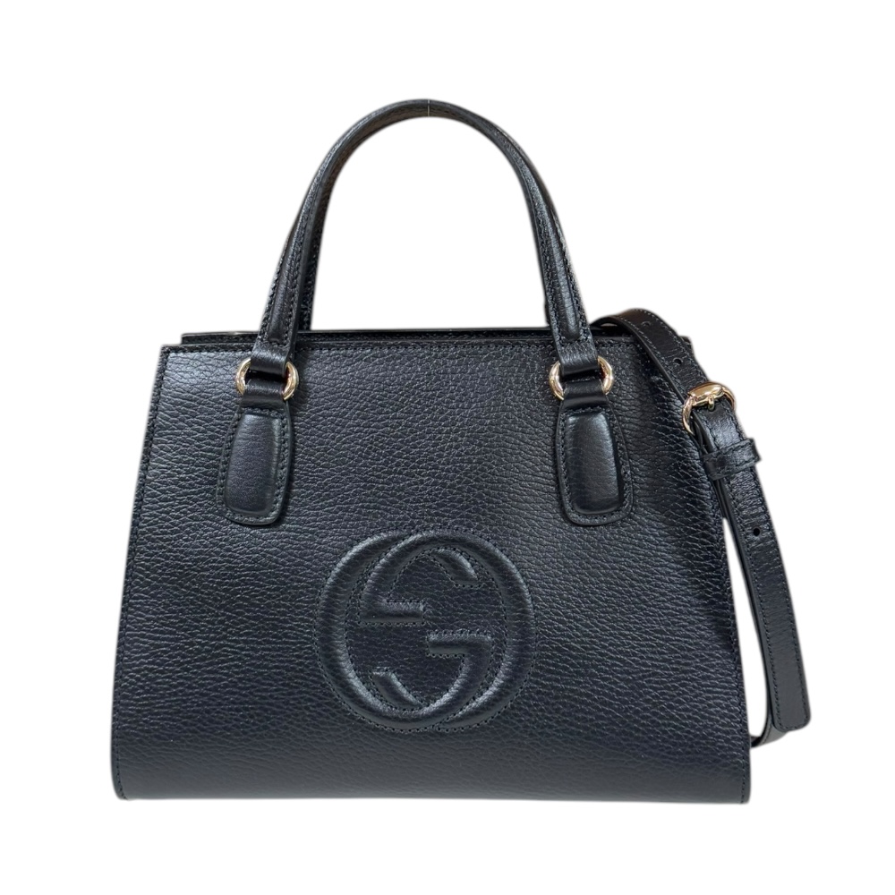 GUCCI outlet goods Shoulder Bag 607722 leather 2way Soho