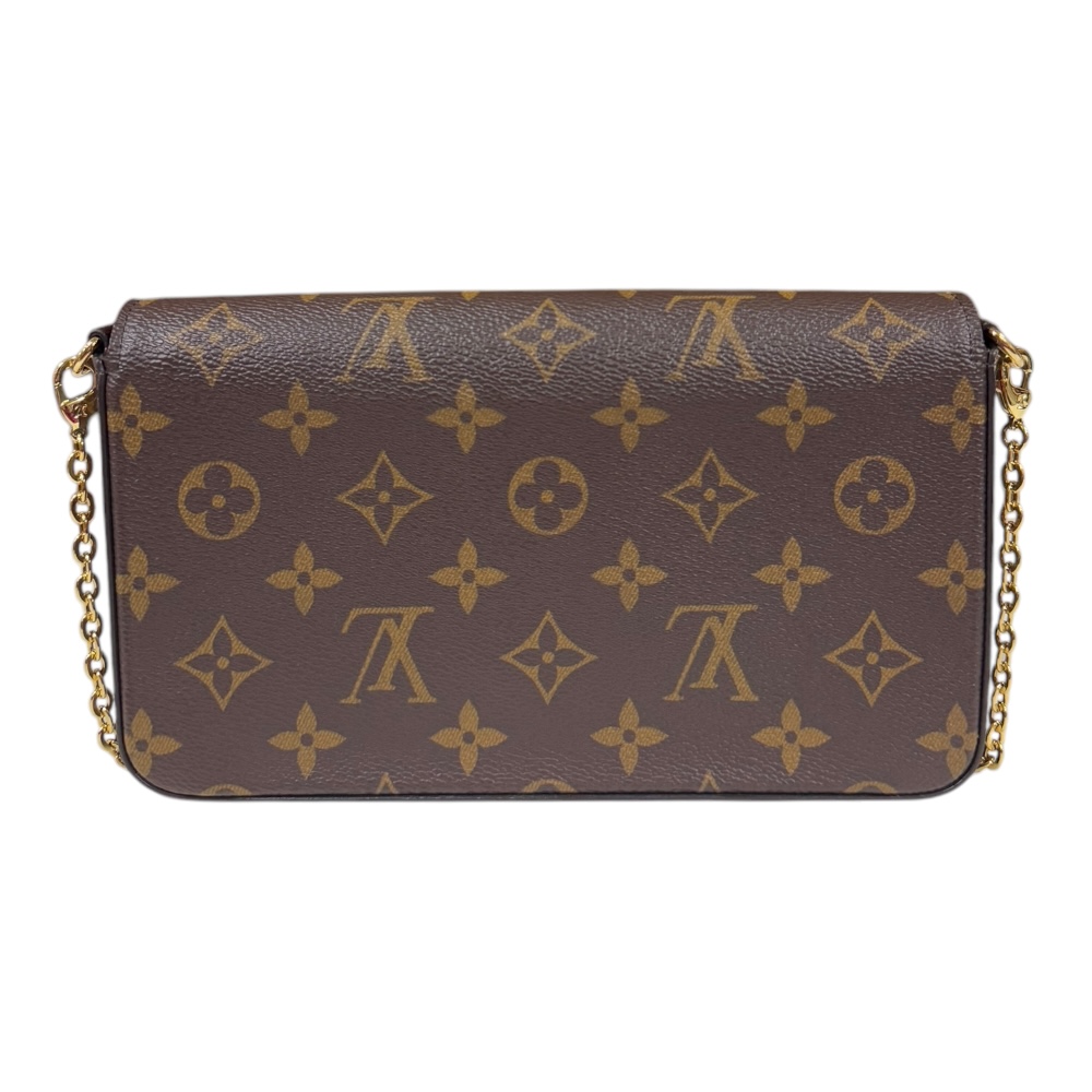 LOUIS VUITTON Shoulder Bag M81896 Monogram canvas Chain Pochette