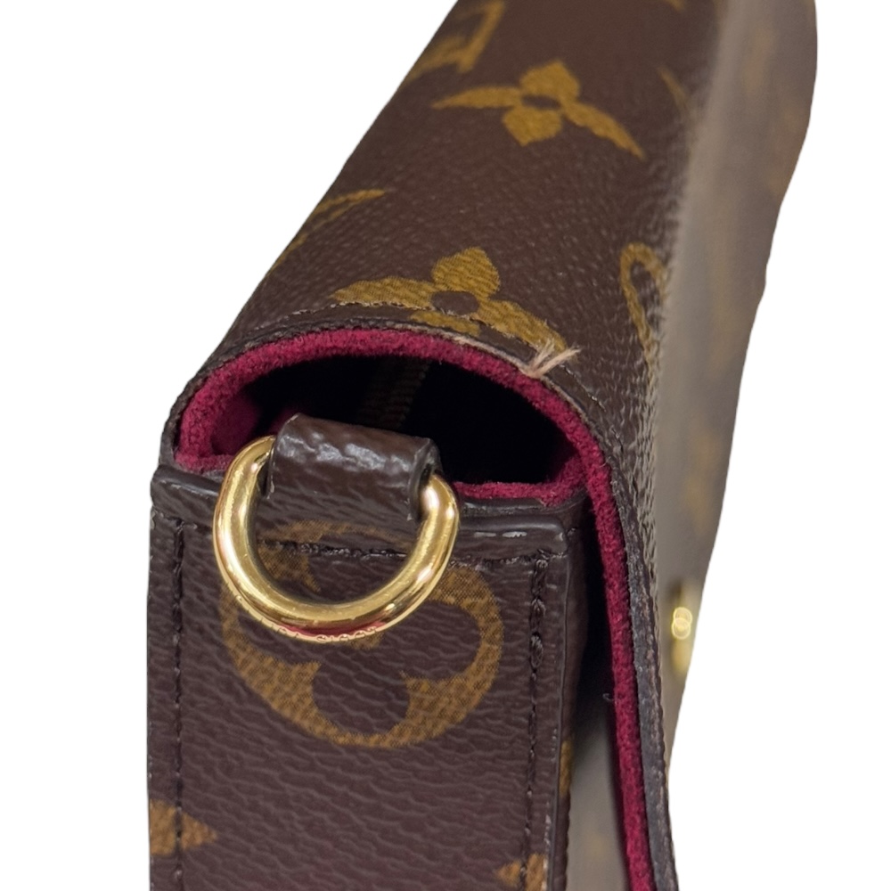 LOUIS VUITTON Shoulder Bag M81896 Monogram canvas Chain Pochette
