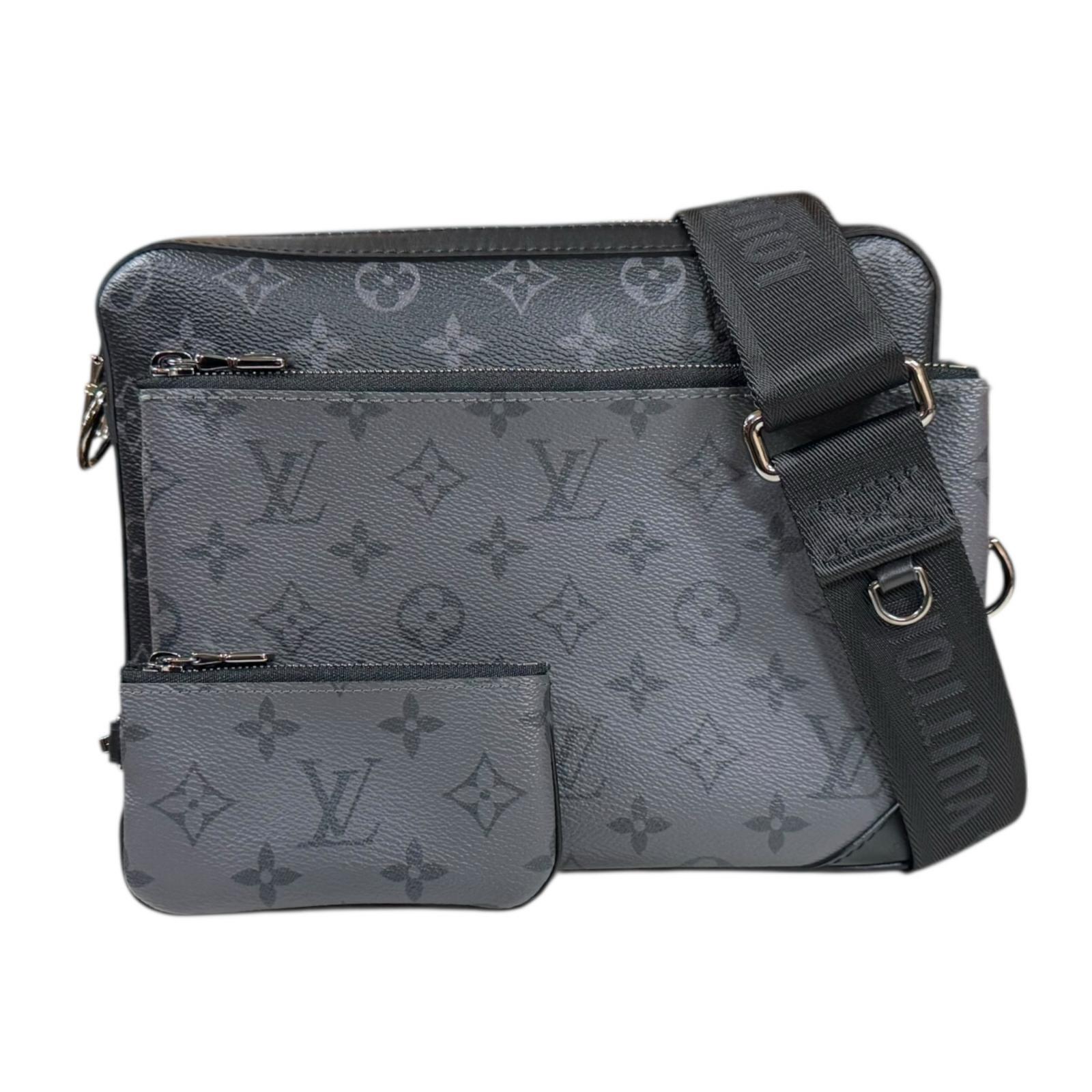 LOUIS VUITTON Shoulder Bag M69443 Monogram Eclipse Trio Messenger