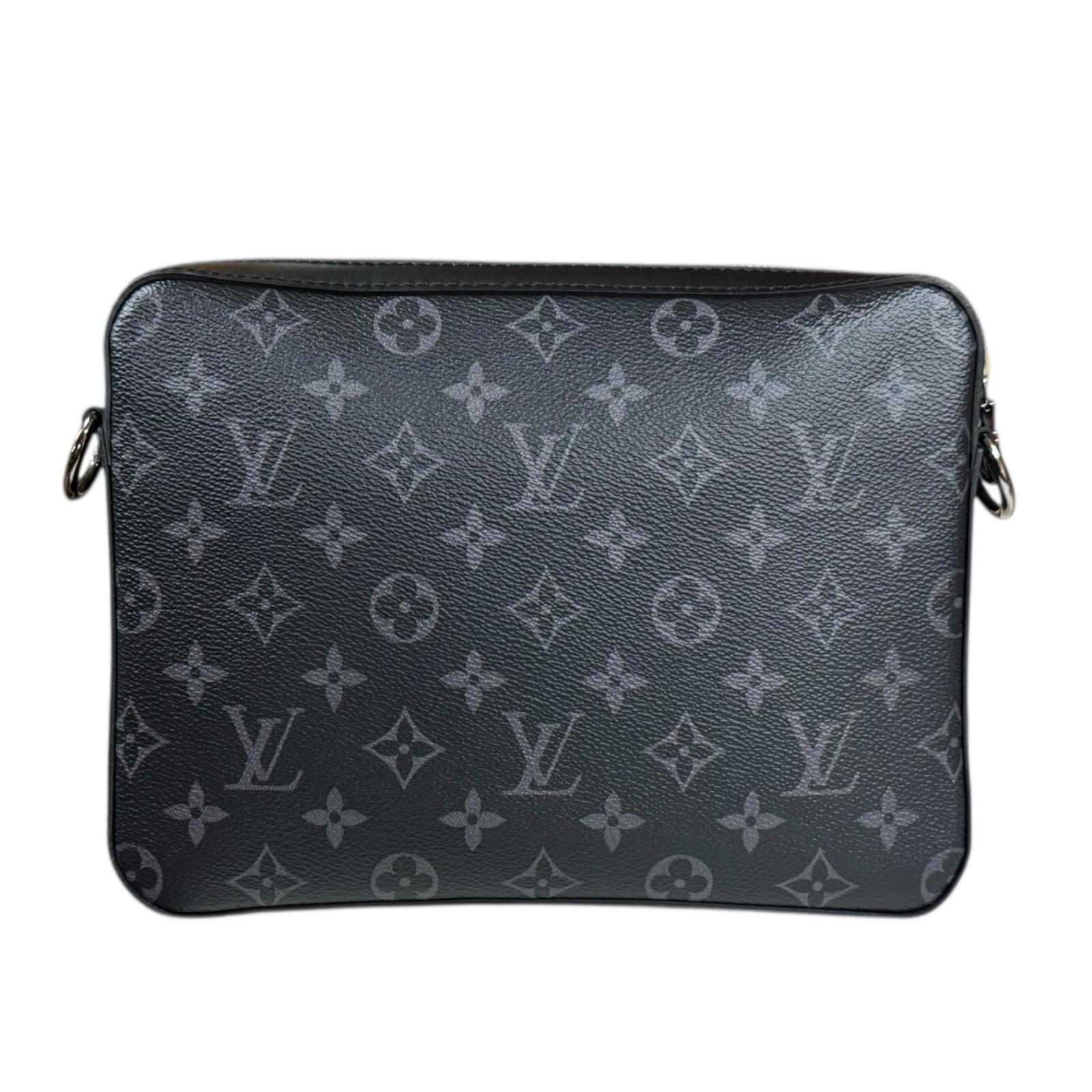 LOUIS VUITTON Shoulder Bag M69443 Monogram Eclipse Trio Messenger