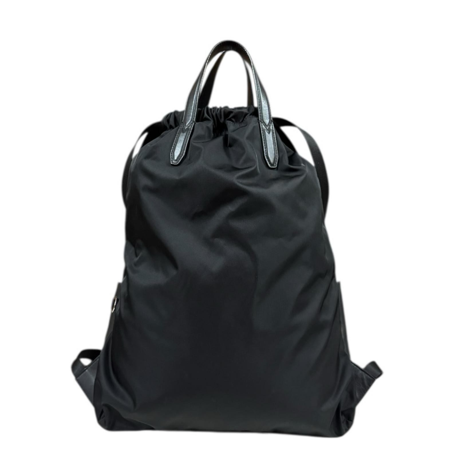 FENDI Backpack Â· Daypack 7VZ034 Nylon leather Logo face used | eBay