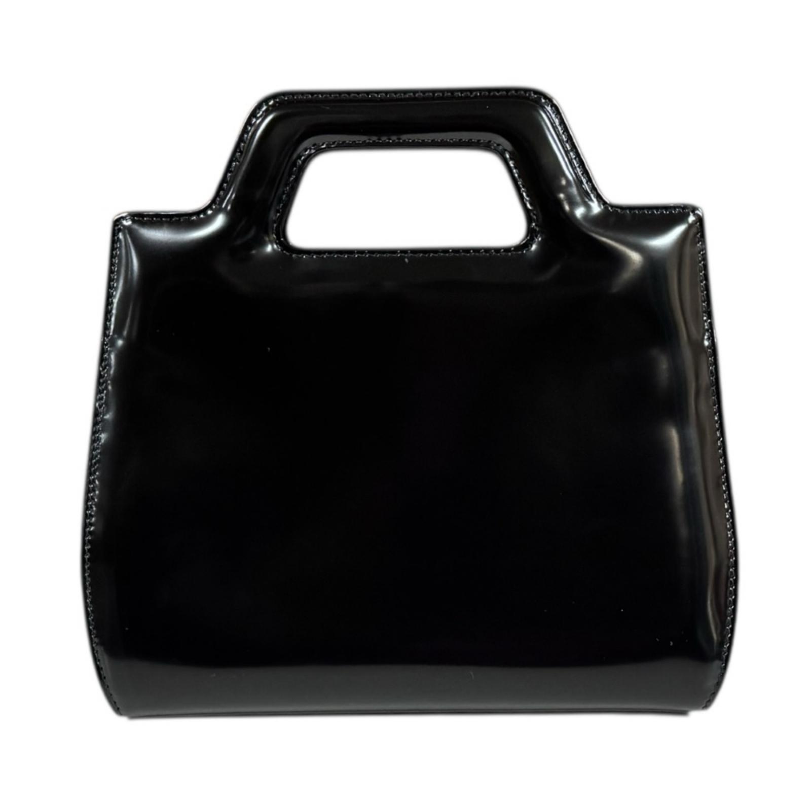 Salvatore Ferragamo Shoulder Bag 21 3485 Patent leather 2way Wanda